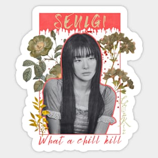 Seulgi Chill Kill Red Velvet Sticker